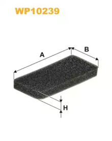 WIX FILTERS wp10239 -  Фильтр воздуха в салоне